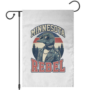 Minnesota Rebel Grumpy Loon Garden Flag Retro Vintage Politcal Resistance TS02 White Print Your Wear