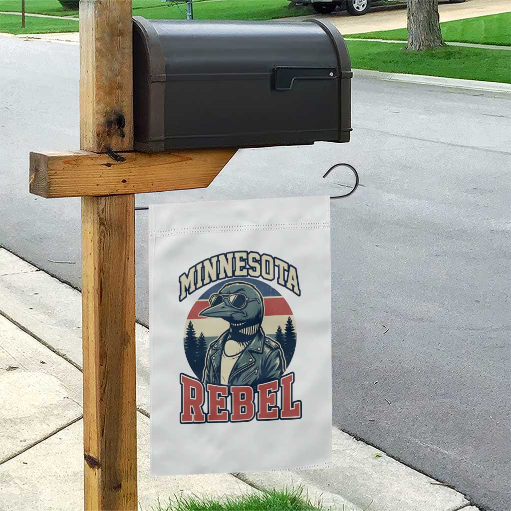 Minnesota Rebel Grumpy Loon Garden Flag Retro Vintage Politcal Resistance TS02 Print Your Wear