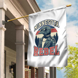 Minnesota Rebel Grumpy Loon Garden Flag Retro Vintage Politcal Resistance TS02 Print Your Wear