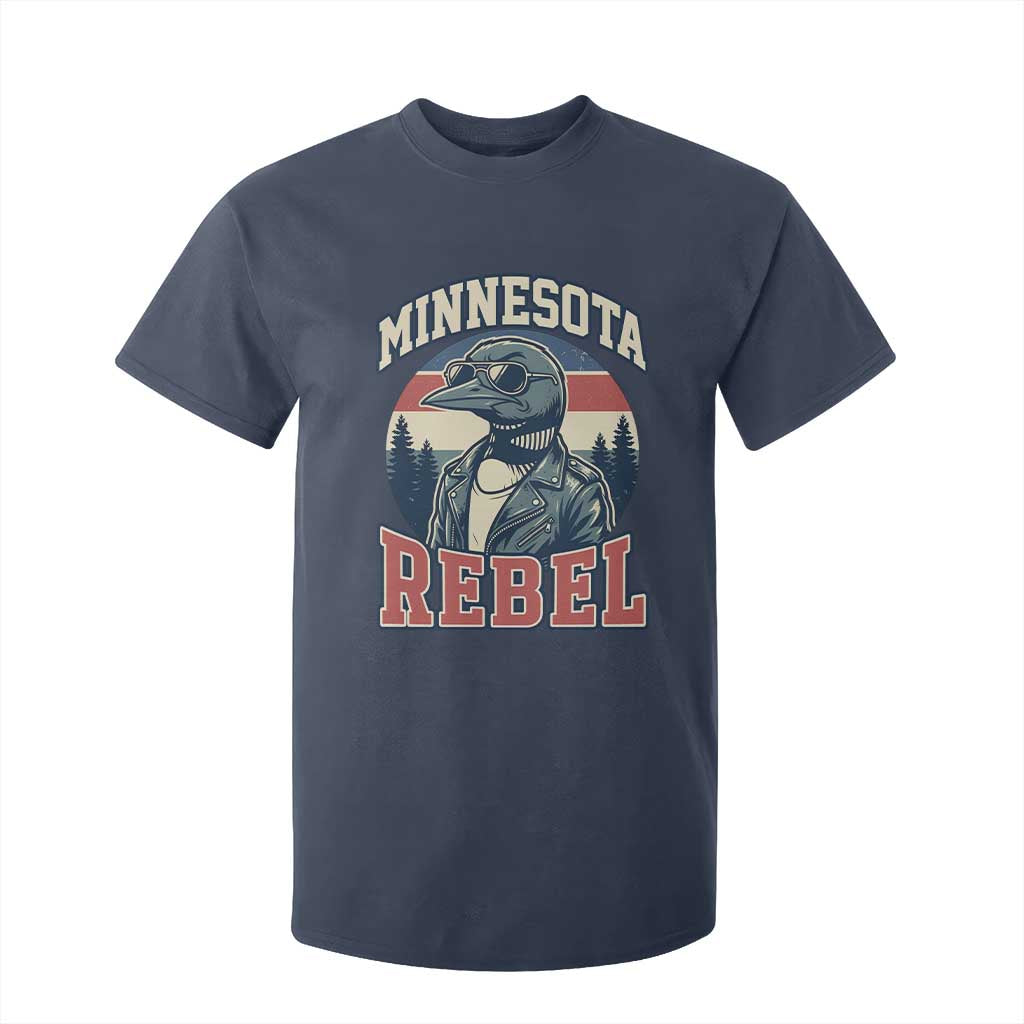 Minnesota Rebel Grumpy Loon T Shirt For Kid Retro Vintage Politcal Resistance TS02 Navy Print Your Wear