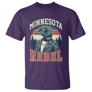 Minnesota Rebel Grumpy Loon T Shirt Retro Vintage Politcal Resistance TS02 Purple Print Your Wear
