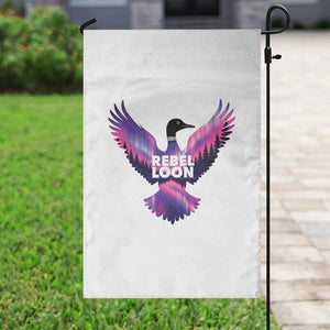 Rebel Loon Aurora Northern Lights Garden Flag Minnesota Night Sky Politcal Resistance TS02 Print Your Wear
