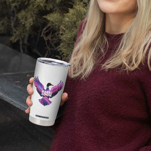 Rebel Loon Aurora Northern Lights Tumbler Cup Minnesota Night Sky Politcal Resistance TS02 Print Your Wear