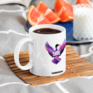 Rebel Loon Aurora Northern Lights Coffee Mug Minnesota Night Sky Politcal Resistance TS02 Print Your Wear