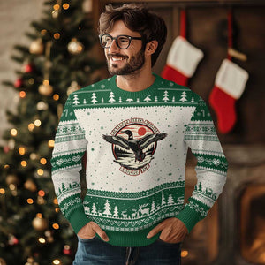 Minnesota Rebel Alliance Loon Ugly Christmas Sweater Abolish Ice Protest TS02 Beige Green Print Your Wear