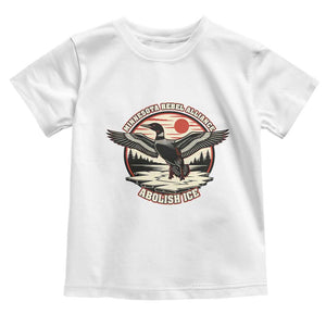 Minnesota Rebel Alliance Loon Toddler T Shirt Abolish Ice Protest TS02 White Print Your Wear