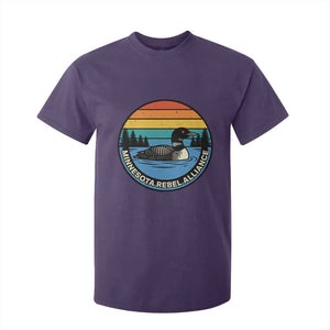 Minnesota Rebel Alliance Vintage Retro Sunset Loon T Shirt For Kid TS02 Purple Print Your Wear