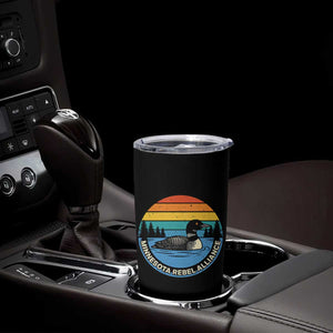 Minnesota Rebel Alliance Vintage Retro Sunset Loon Tumbler Cup TS02 Print Your Wear