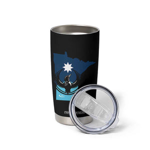 Minnesota Loon Rising Tumbler Cup Star Emblem MN State Flag Pride TS02 Print Your Wear