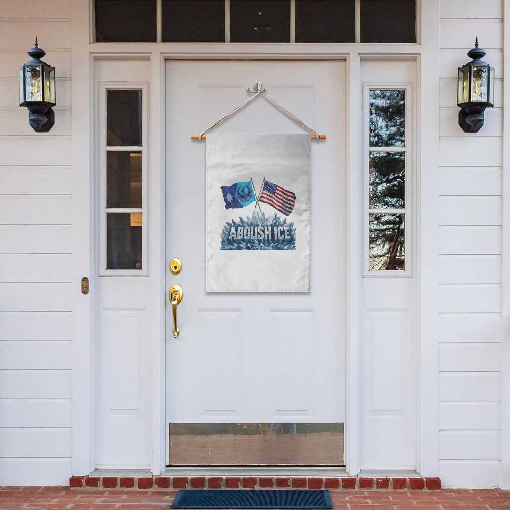 Abolish Ice Minnesota American Flag Garden Flag MN Rebel Loon Resistance Protest TS02 Print Your Wear