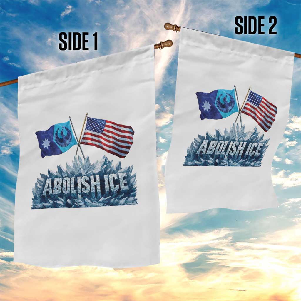 Abolish Ice Minnesota American Flag Garden Flag MN Rebel Loon Resistance Protest TS02 Print Your Wear