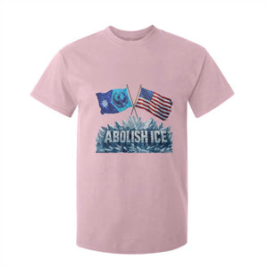 Abolish Ice Minnesota American Flag T Shirt For Kid MN Rebel Loon Resistance Protest TS02 Light Pink Print Your Wear