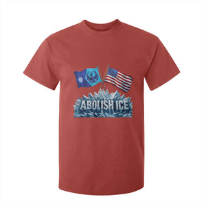 Abolish Ice Minnesota American Flag T Shirt For Kid MN Rebel Loon Resistance Protest TS02 Red Print Your Wear