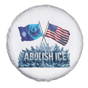 Abolish Ice Minnesota American Flag Spare Tire Cover MN Rebel Loon Resistance Protest TS02 Print Your Wear