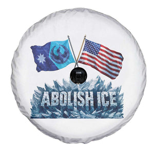 Abolish Ice Minnesota American Flag Spare Tire Cover MN Rebel Loon Resistance Protest TS02 Print Your Wear