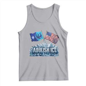 Abolish Ice Minnesota American Flag Tank Top MN Rebel Loon Resistance Protest TS02 Athletic Heather Print Your Wear