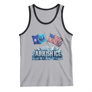 Abolish Ice Minnesota American Flag Tank Top MN Rebel Loon Resistance Protest TS02 Athletic Heather Black Print Your Wear