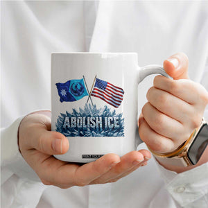 Abolish Ice Minnesota American Flag Coffee Mug MN Rebel Loon Resistance Protest TS02 Print Your Wear
