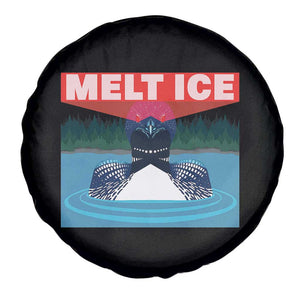 Melt Ice Red Eye Laser Loon Spare Tire Cover Political Resistance Minnesota Protest TS02 Print Your Wear