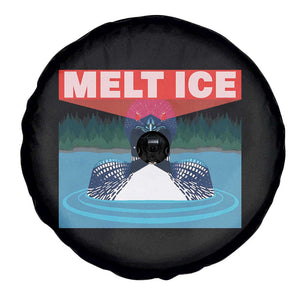 Melt Ice Red Eye Laser Loon Spare Tire Cover Political Resistance Minnesota Protest TS02 Print Your Wear