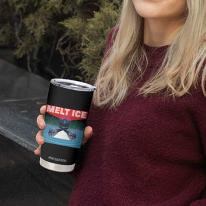 Melt Ice Red Eye Laser Loon Tumbler Cup Political Resistance Minnesota Protest TS02 Print Your Wear