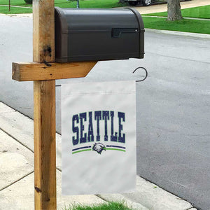 Seattle City Pride Garden Flag Vintage Game Day Sports Fan Style TS02 Print Your Wear