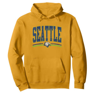 Seattle City Pride Hoodie Vintage Game Day Sports Fan Style TS02 Gold Print Your Wear