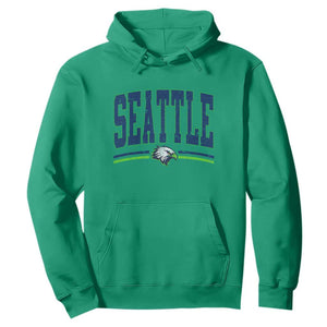 Seattle City Pride Hoodie Vintage Game Day Sports Fan Style TS02 Irish Green Print Your Wear