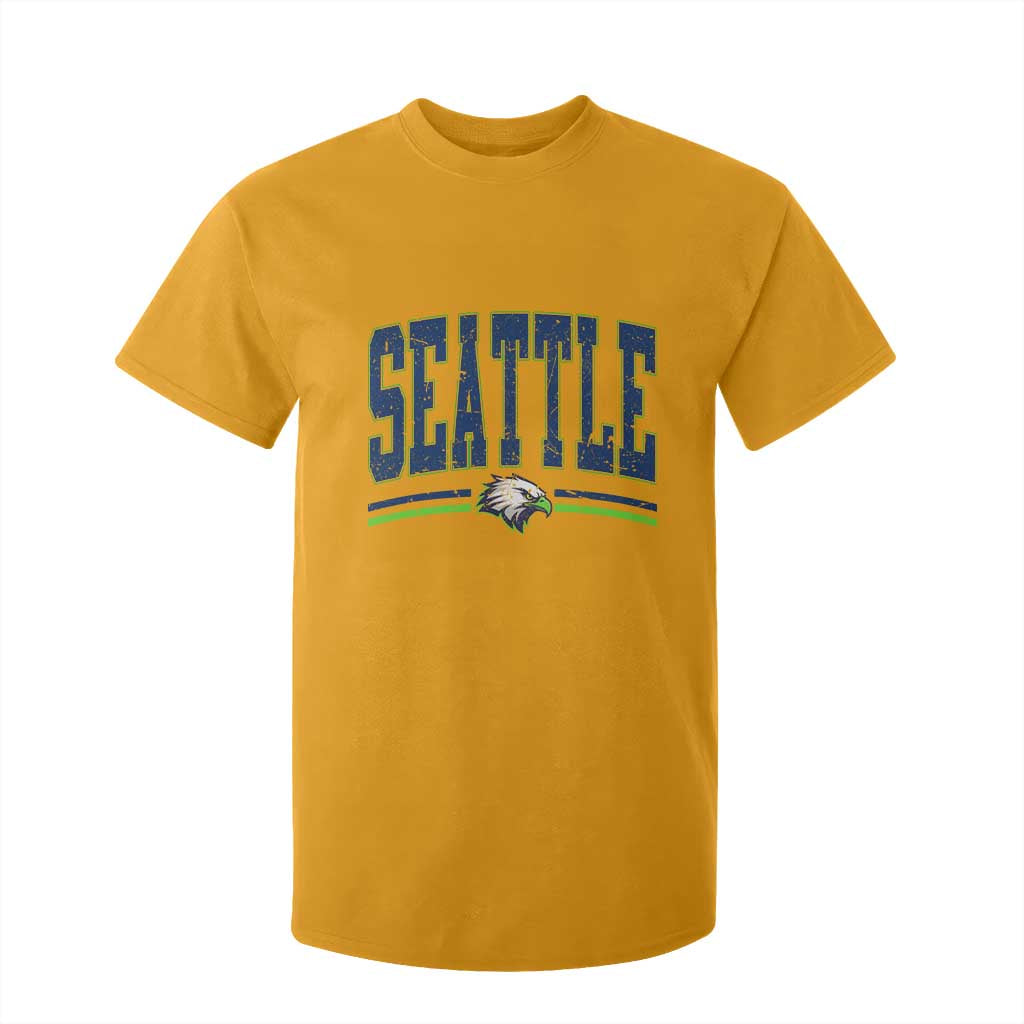 Seattle City Pride T Shirt For Kid Vintage Game Day Sports Fan Style TS02 Gold Print Your Wear
