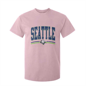 Seattle City Pride T Shirt For Kid Vintage Game Day Sports Fan Style TS02 Light Pink Print Your Wear