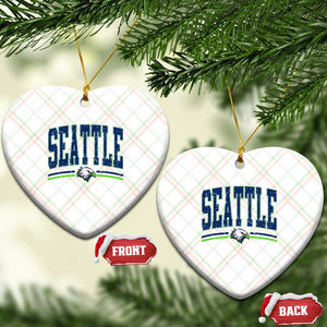 Seattle City Pride Ceramic Ornament Vintage Game Day Sports Fan Style TS02 Print Your Wear
