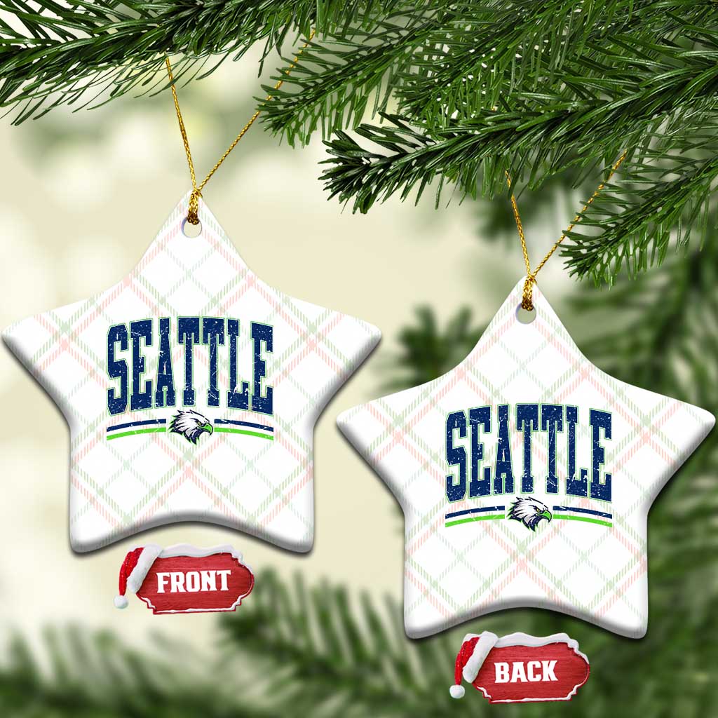 Seattle City Pride Ceramic Ornament Vintage Game Day Sports Fan Style TS02 Print Your Wear