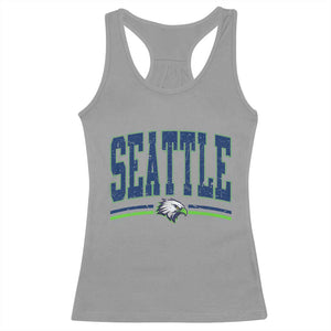 Seattle City Pride Racerback Tank Top Vintage Game Day Sports Fan Style TS02 Sport Gray Print Your Wear