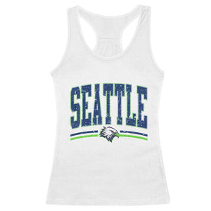 Seattle City Pride Racerback Tank Top Vintage Game Day Sports Fan Style TS02 White Print Your Wear