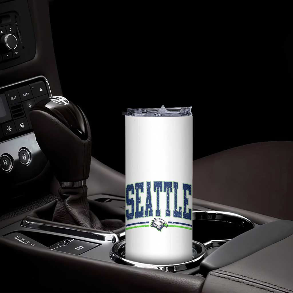 Seattle City Pride Skinny Tumbler Vintage Game Day Sports Fan Style TS02 Print Your Wear