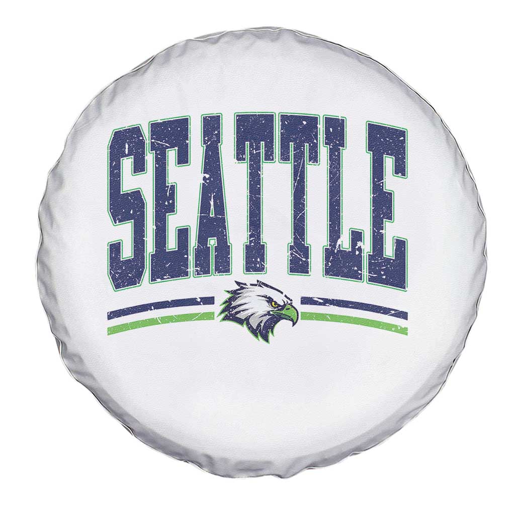 Seattle City Pride Spare Tire Cover Vintage Game Day Sports Fan Style TS02 Print Your Wear