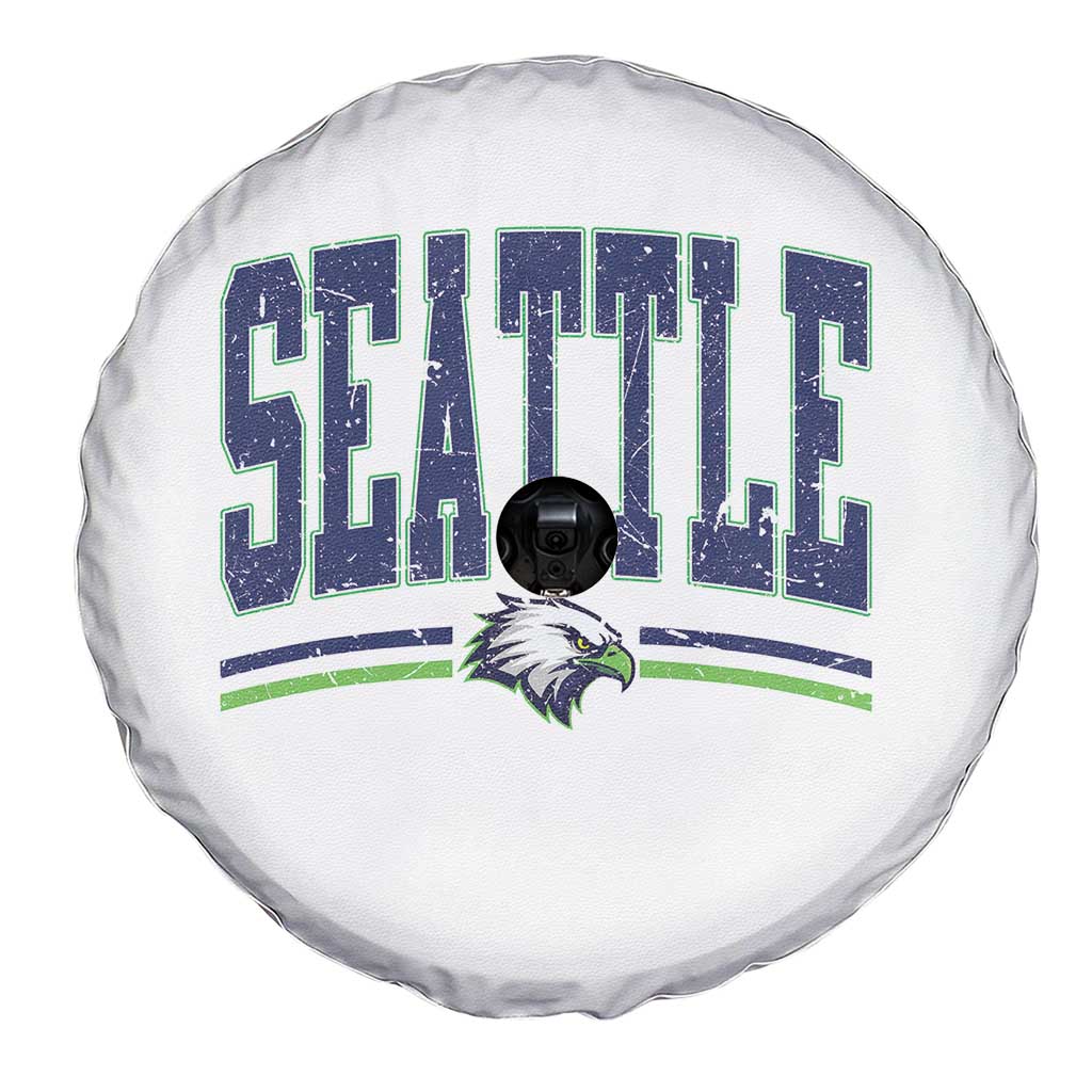 Seattle City Pride Spare Tire Cover Vintage Game Day Sports Fan Style TS02 Print Your Wear