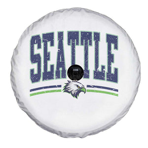 Seattle City Pride Spare Tire Cover Vintage Game Day Sports Fan Style TS02 Print Your Wear