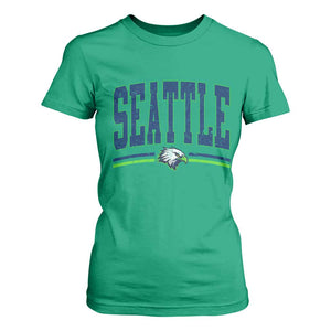 Seattle City Pride T Shirt For Women Vintage Game Day Sports Fan Style TS02 Irish Green Print Your Wear