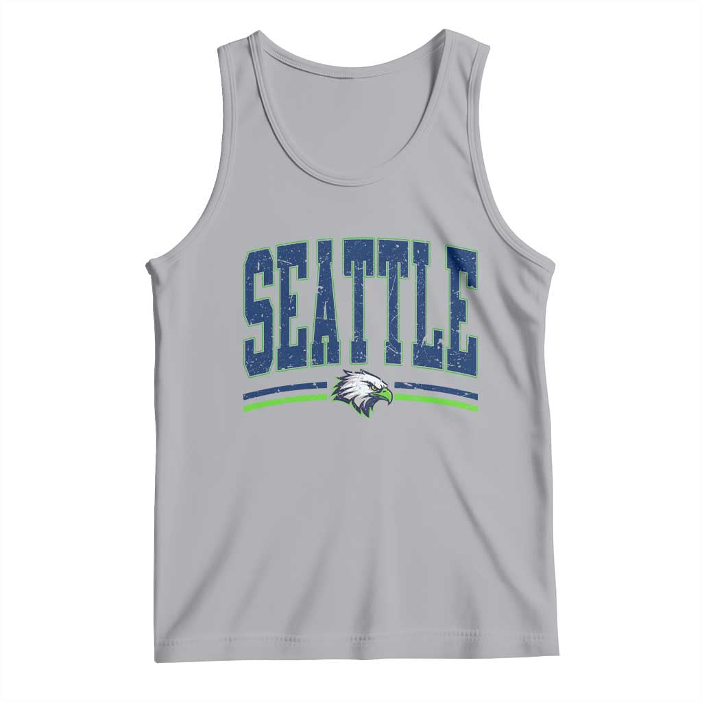 Seattle City Pride Tank Top Vintage Game Day Sports Fan Style TS02 Athletic Heather Print Your Wear