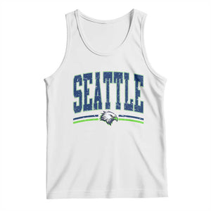 Seattle City Pride Tank Top Vintage Game Day Sports Fan Style TS02 White Print Your Wear