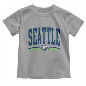 Seattle City Pride Toddler T Shirt Vintage Game Day Sports Fan Style TS02 Sport Gray Print Your Wear