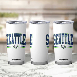 Seattle City Pride Tumbler Cup Vintage Game Day Sports Fan Style TS02 Print Your Wear