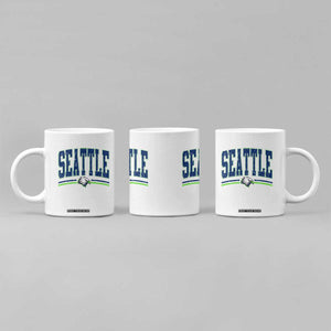 Seattle City Pride Coffee Mug Vintage Game Day Sports Fan Style TS02 Print Your Wear