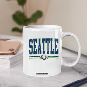 Seattle City Pride Coffee Mug Vintage Game Day Sports Fan Style TS02 Print Your Wear