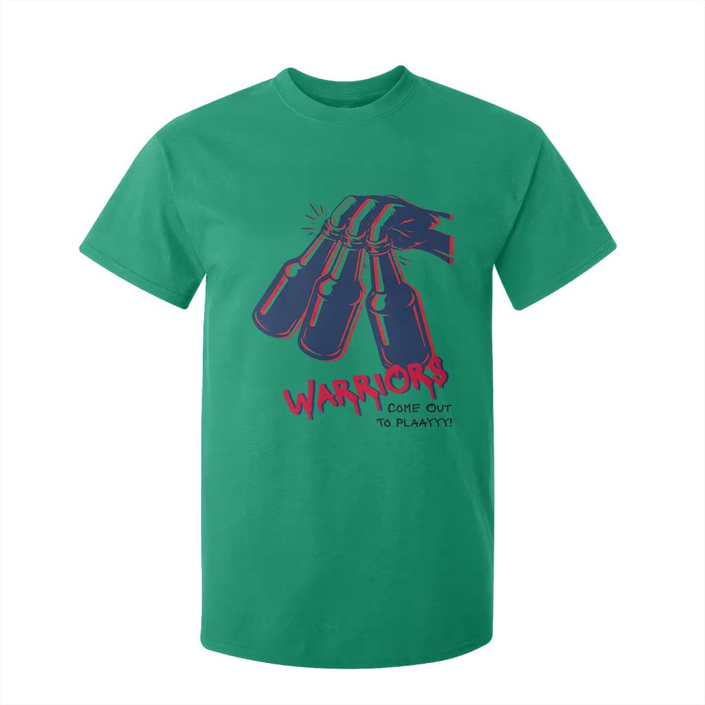 Warriors Come Out to Play T Shirt For Kid Energetic Game Day Patriot Motivation TS02 Irish Green Print Your Wear