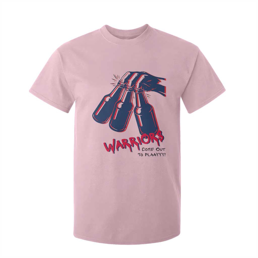 Warriors Come Out to Play T Shirt For Kid Energetic Game Day Patriot Motivation TS02 Light Pink Print Your Wear