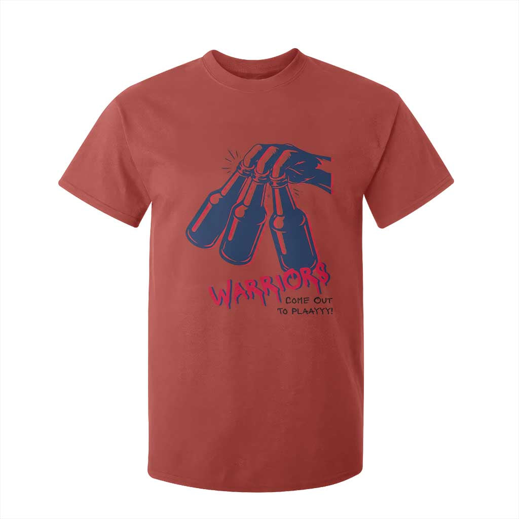 Warriors Come Out to Play T Shirt For Kid Energetic Game Day Patriot Motivation TS02 Red Print Your Wear