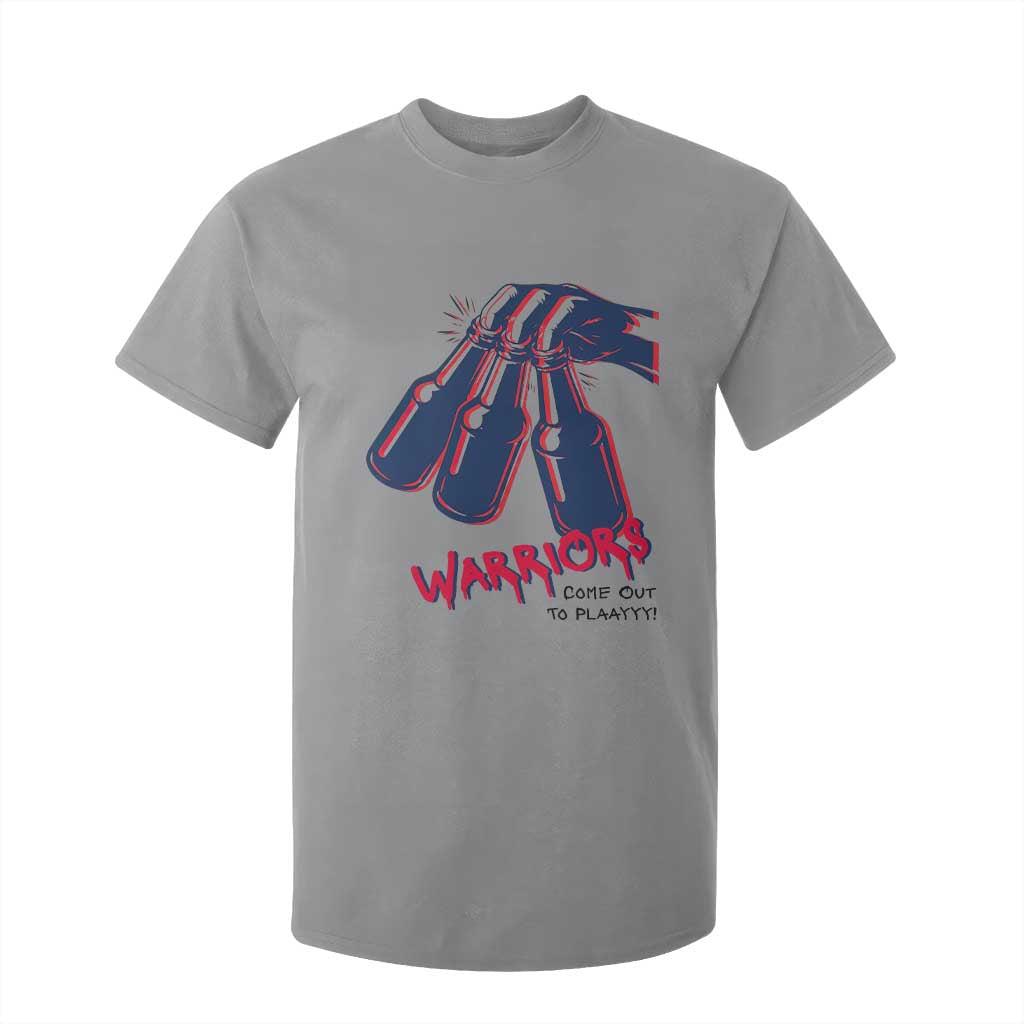 Warriors Come Out to Play T Shirt For Kid Energetic Game Day Patriot Motivation TS02 Sport Gray Print Your Wear
