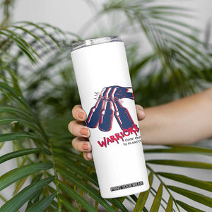 Warriors Come Out to Play Skinny Tumbler Energetic Game Day Patriot Motivation TS02 Print Your Wear